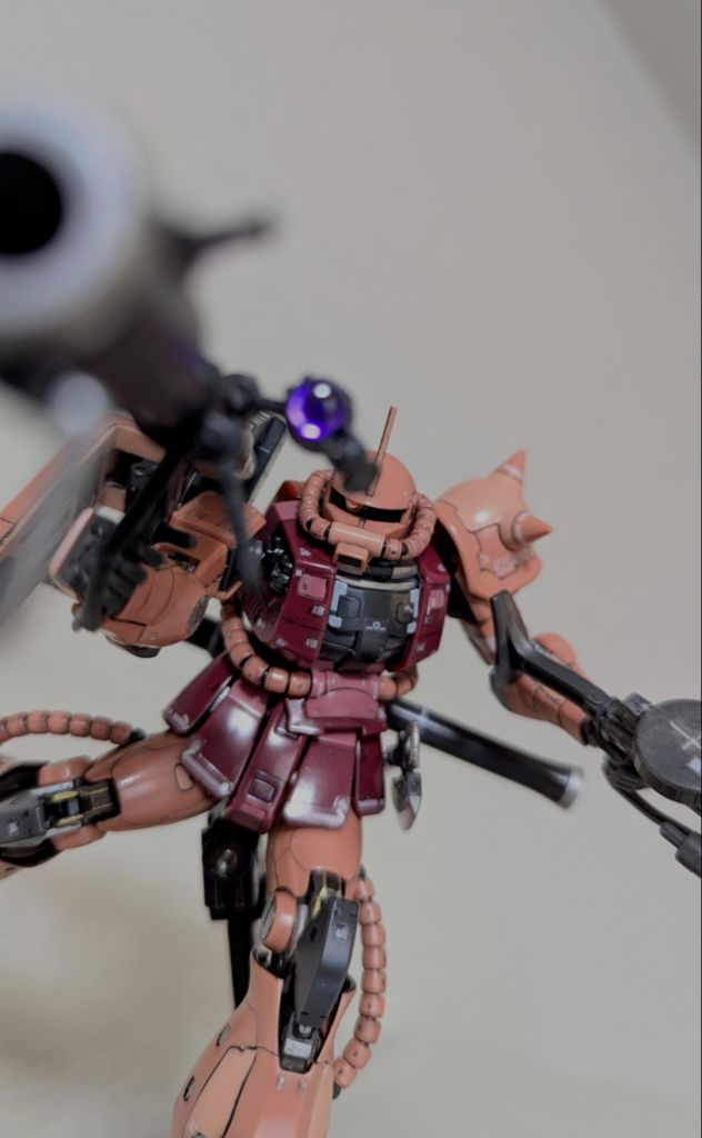 モノアイとスコープは例によってHアイズとラピーテープ。