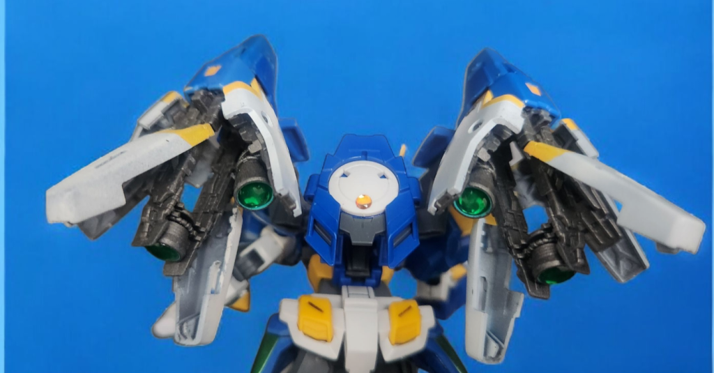 I made its verniers from the RG Tallgeese and use the GN Drives and make into a V.R. Drive as if it was a Sega Dreamcast.