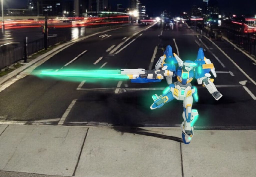 Want to place him in the city streets since that is also my favorite stage.