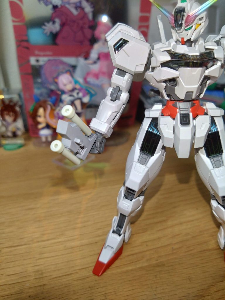 ガンヴォルヴァのライフル(カービン?)を使って良い感じにスピアが出来ました。