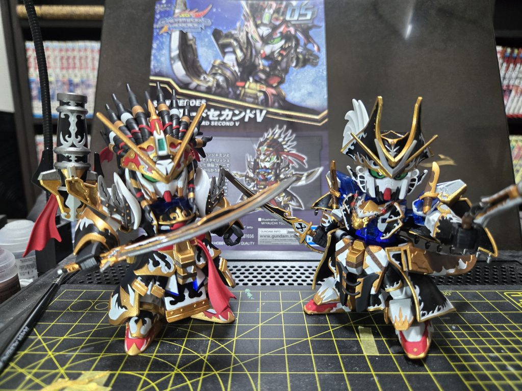 最後に２ショットで♪さて次も難解なやつらが多いので楽しんで製作できたらいいなぁ♪