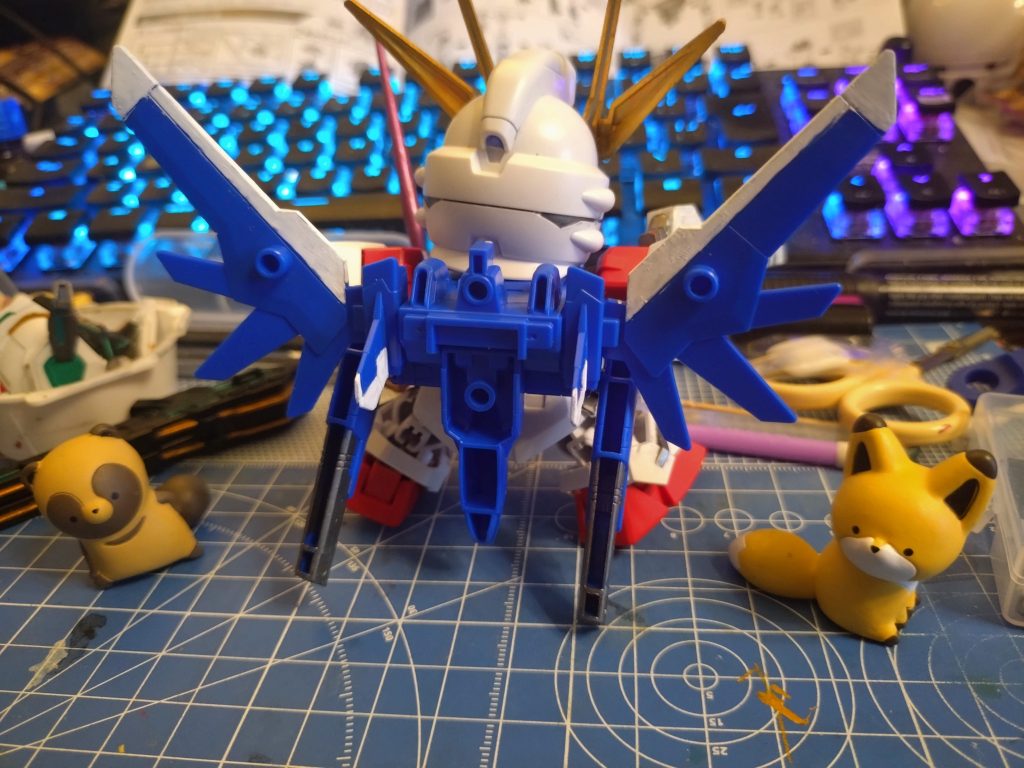 バックショット 肉抜きは埋めてないんで、まぁびんぼっちゃまっすな。