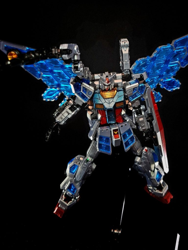 HG eガンダム(グラスフェザー装備)–8枚目/制作者:鈴木 克海