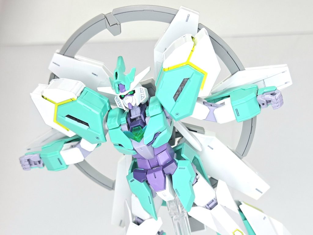 ネプテイトガンダム(コアガンダム(G-3カラー))もしかしたらこのカラーのコアガンダムでイヴとGBNの果てを見に行けてたのかもしれないと思うと