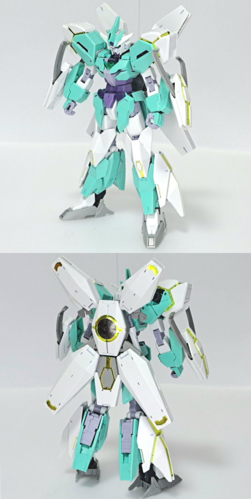 ネプテイトガンダム&コアガンダム(G-3カラー)–6枚目/制作者：火鉢