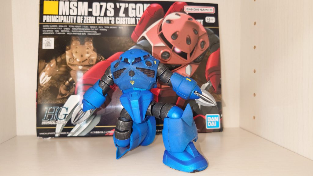 ジャブローで潜入作戦中なのに、シャア派手すぎでしょ　特殊作戦仕様のズゴックの色を考えました