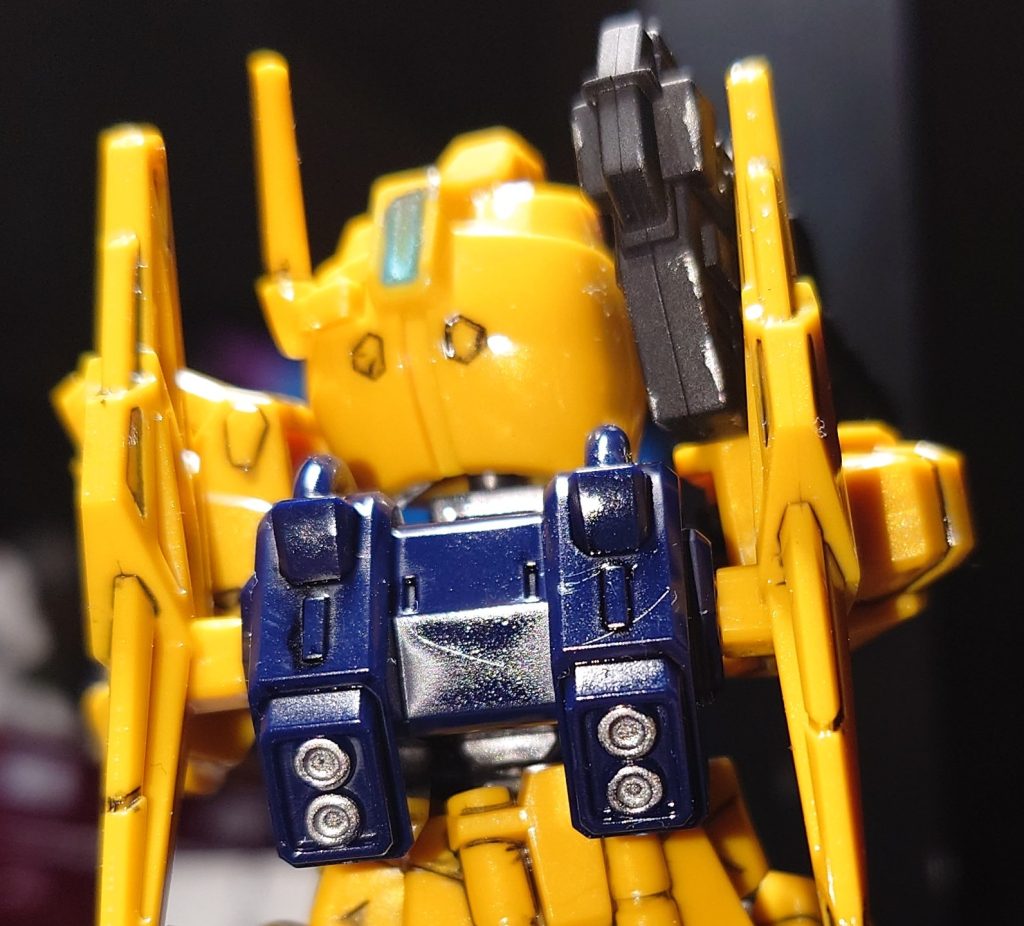 背面も手を抜いていません 後頭部のセンサーもレジン処理