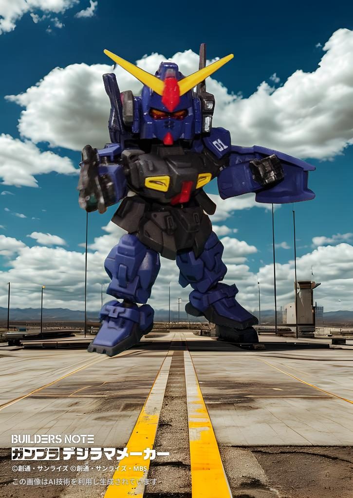 地上の基地にすると、サイズ感がバグりますよね　ﾃﾞｼﾞﾗﾏﾒｰｶｰのさらなる進化に期待！！