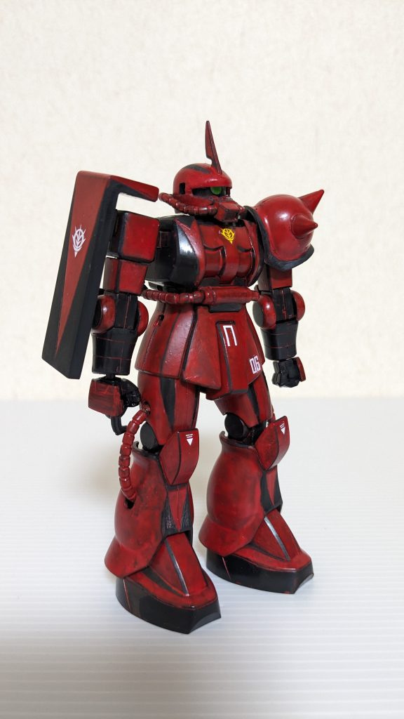 シャア専用ザクⅡ–3枚目/制作者：iinesisugitanokana