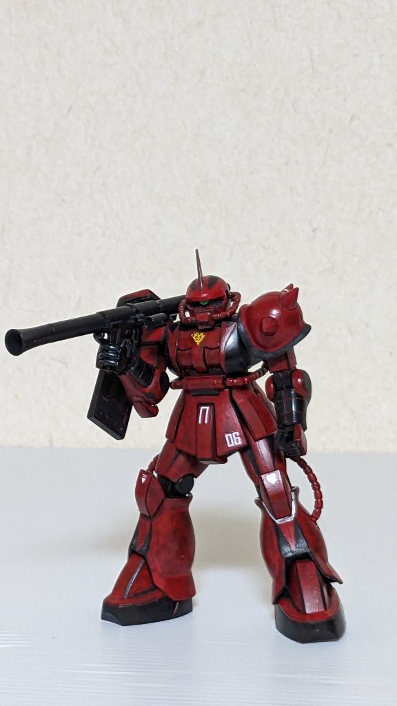 シャア専用ザクⅡ–5枚目/制作者：iinesisugitanokana