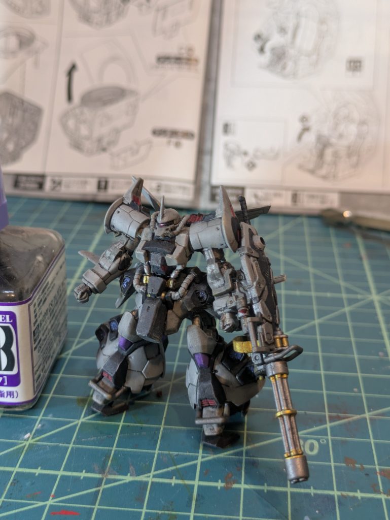 ガンダムアーティファクト　グフフライトタイプ–3枚目/制作者：さんそん