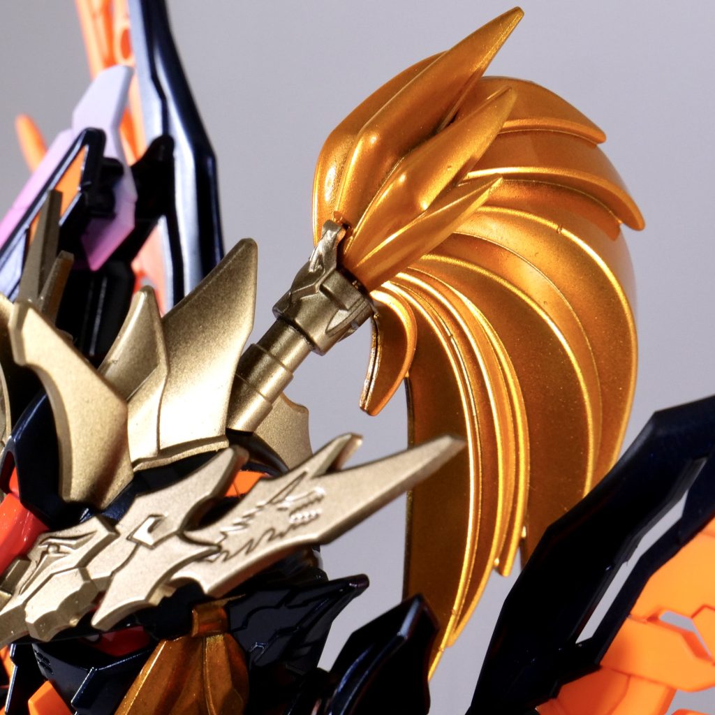 髪の毛も劉備の逆立ちはオミットし、趙雲ダブルオーのポニーテールで差別化を