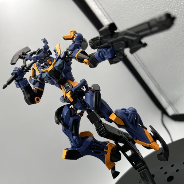 HG GQuuuuuuX ジークアクス エヴァンゲリオンカラー　ガンプラ HG GQuuuuuuX TYPE:EVA-01｜KUMAKENさんのガンプラ作品｜GUNSTA