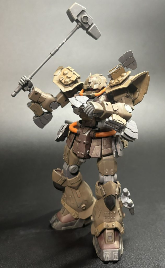 スレッジハンマーマウントしてたら剥げた…