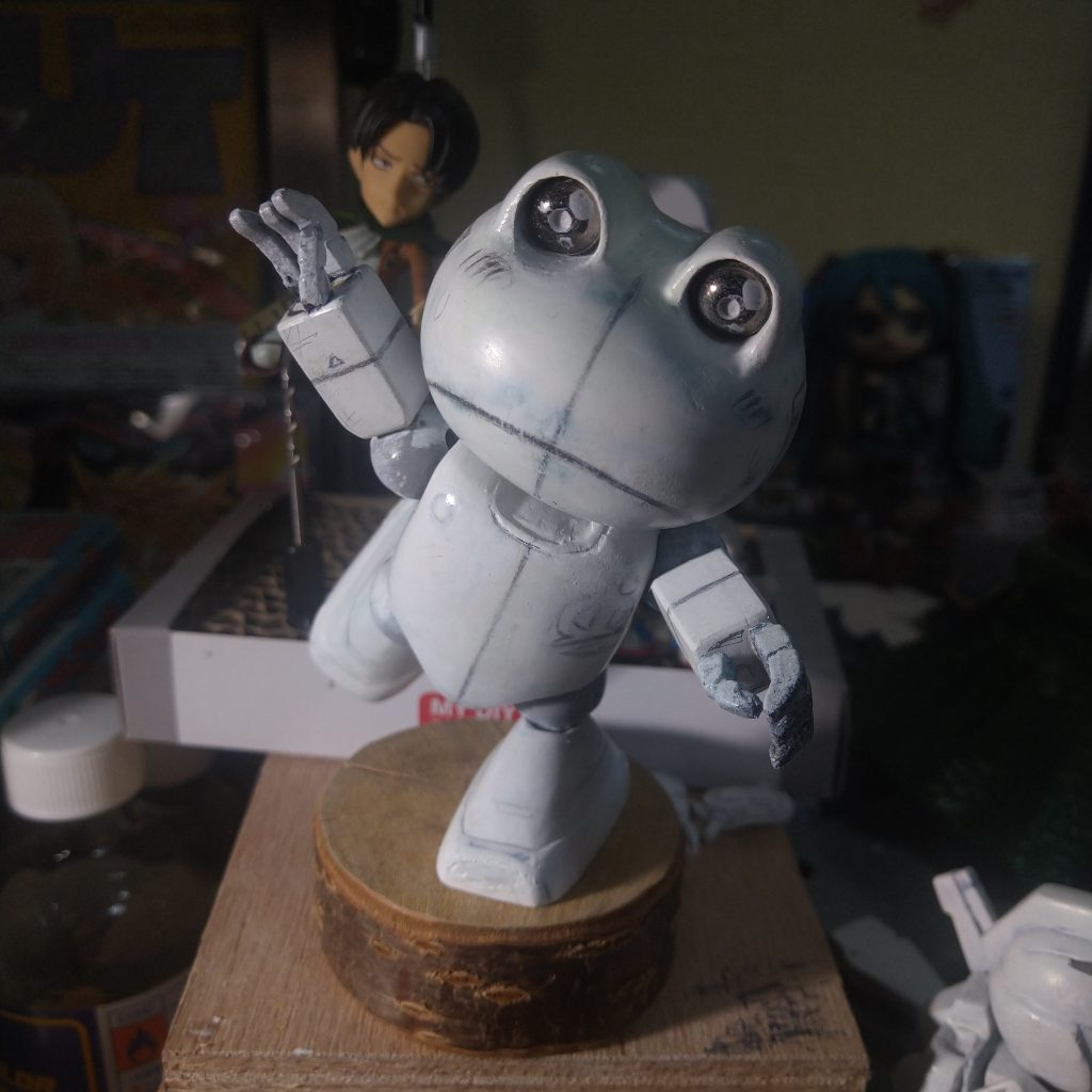 フルスクラッチ　カエル様（ガンプラミキシング要素有り)