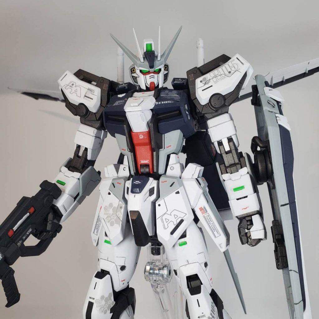 MG エールストライクver.RM 全塗装｜zassyokuさんのガンプラ作品