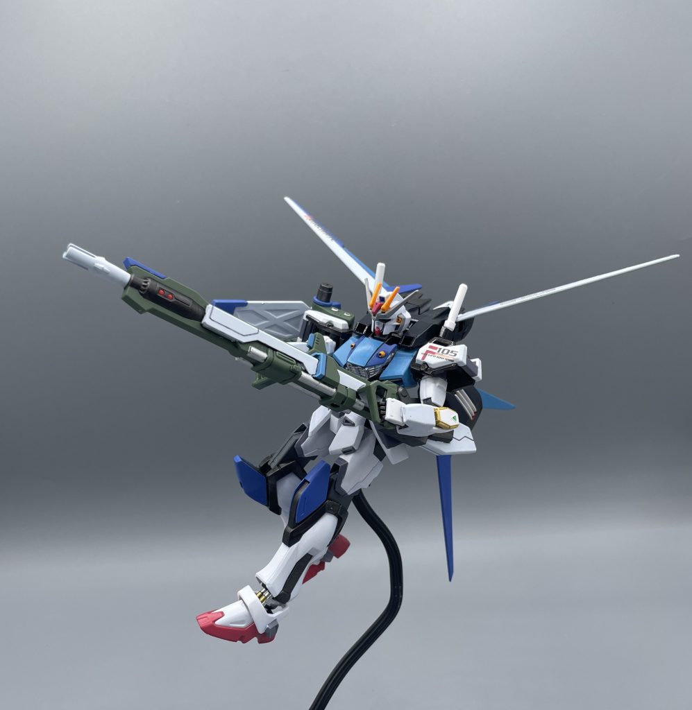 ３２０ｍｍ超高インパルス砲・アグニ　上記の通り、SEED本編のアグニより火力は劣りますが燃費性・速射性は優れています。★パーフェクト行きの前に、素体?も是非ッ！！(^_^)vhttps://gumpla.jp/hg/2352766 