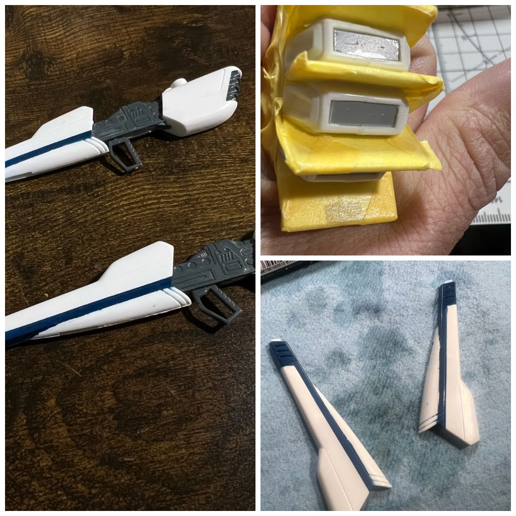 HGのヴェスパー塗り分けよりは楽でした。