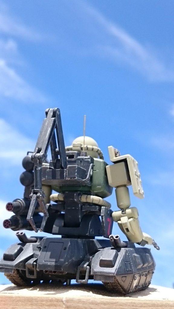 クレーン装備。