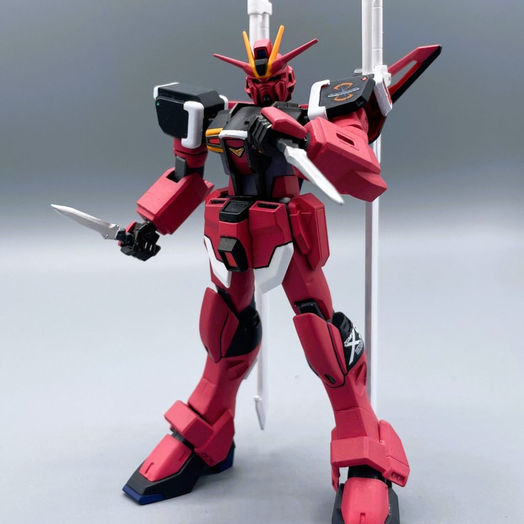 旧HG】ソードインパルスSpec0.2【筆塗り全塗装】｜キャンプラ
