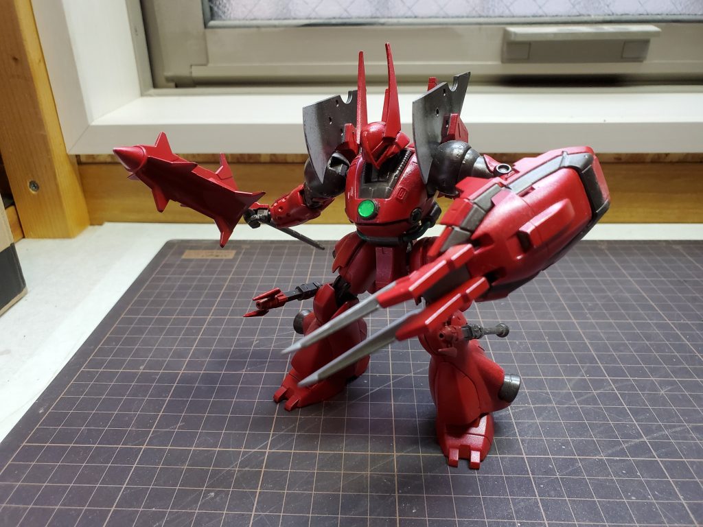 武装紹介!アイアン・ネイルシールド!敵機体を切り裂きます!あまり盾としては使用しません(笑)