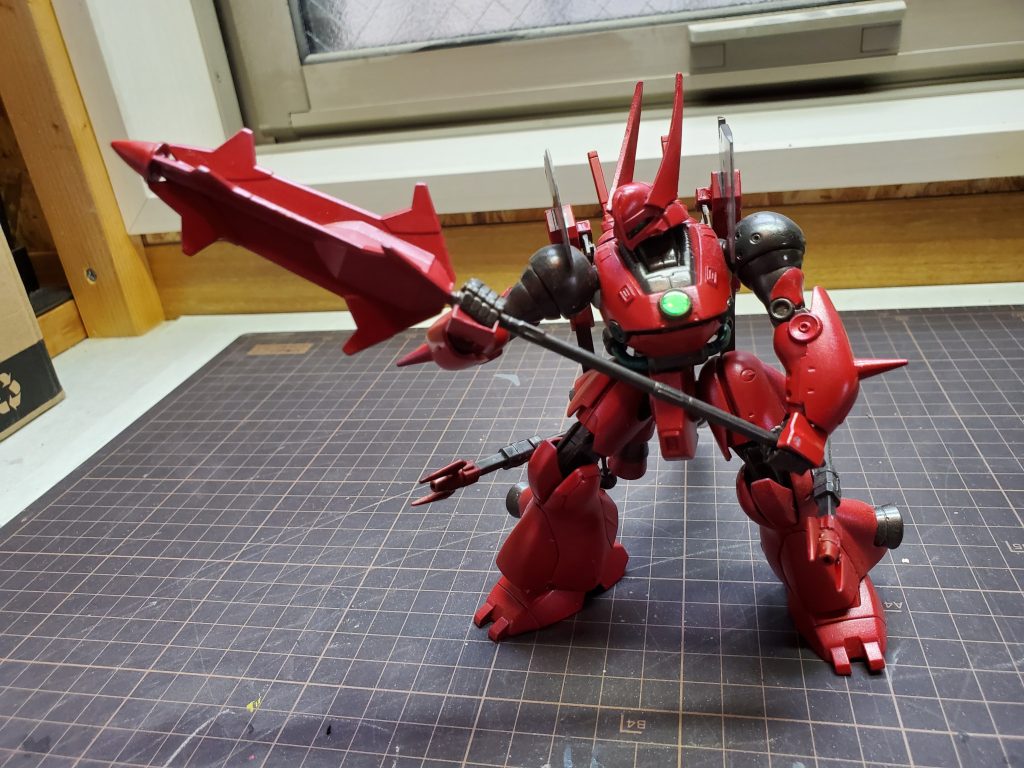 続きまして、アイアンメイス。相手をぶん殴ります。バルバトスさんから奪いました。