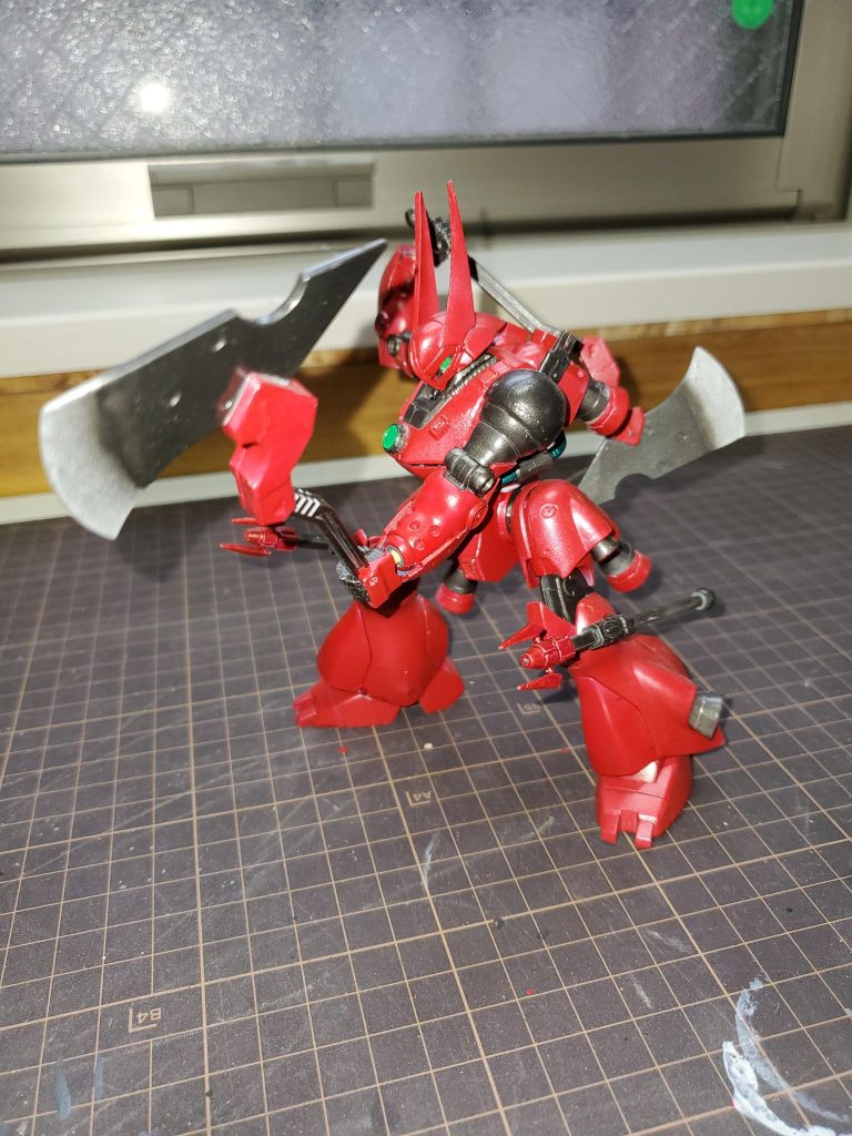 ザクのヒートホークとは違うのだよ!