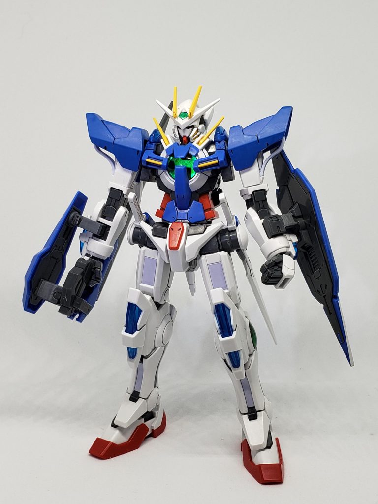 通常運用時は、ほぼエクシアです。何なら、あまりエクシアに詳しく無ければミキシングされた事すら気付かないかも知れないですネ🤣それくらい違和感無くまとまりました❗