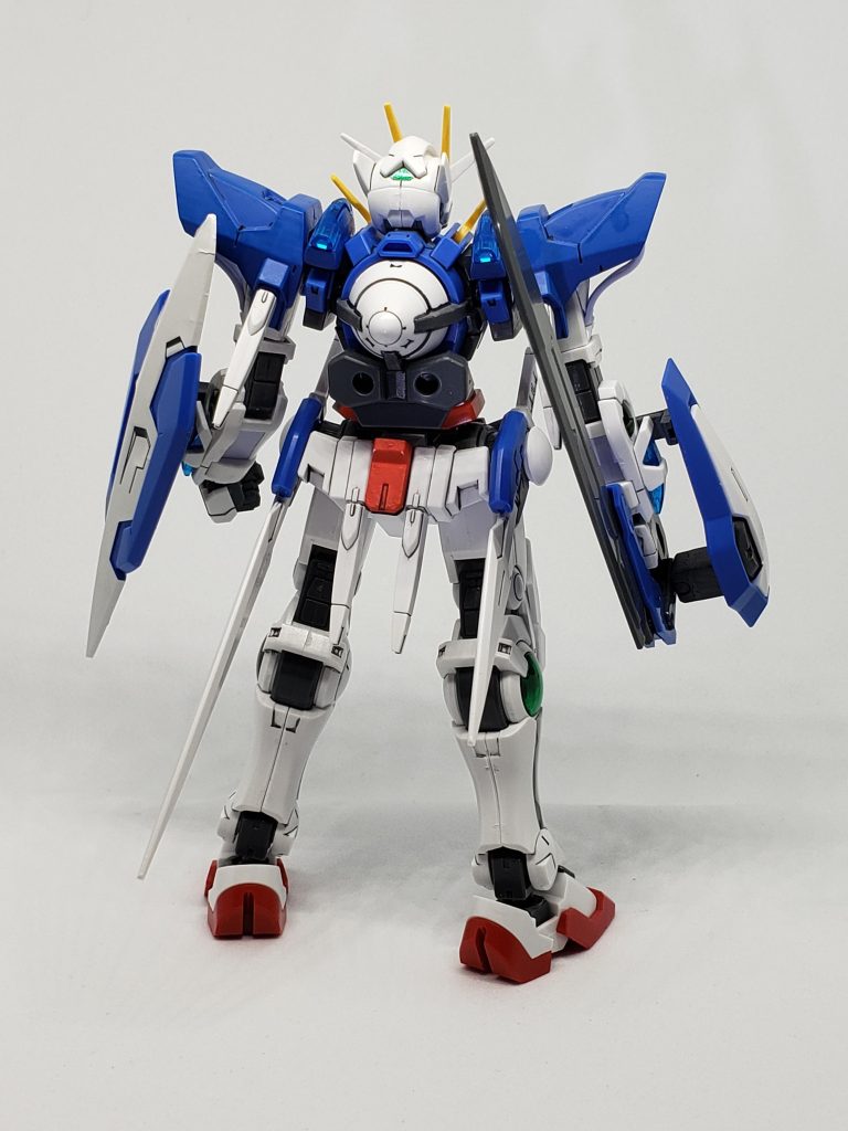 背面はこんな感じです。 此方もほぼエクシアですネ🤣もを、間違い探しのレベルです❗