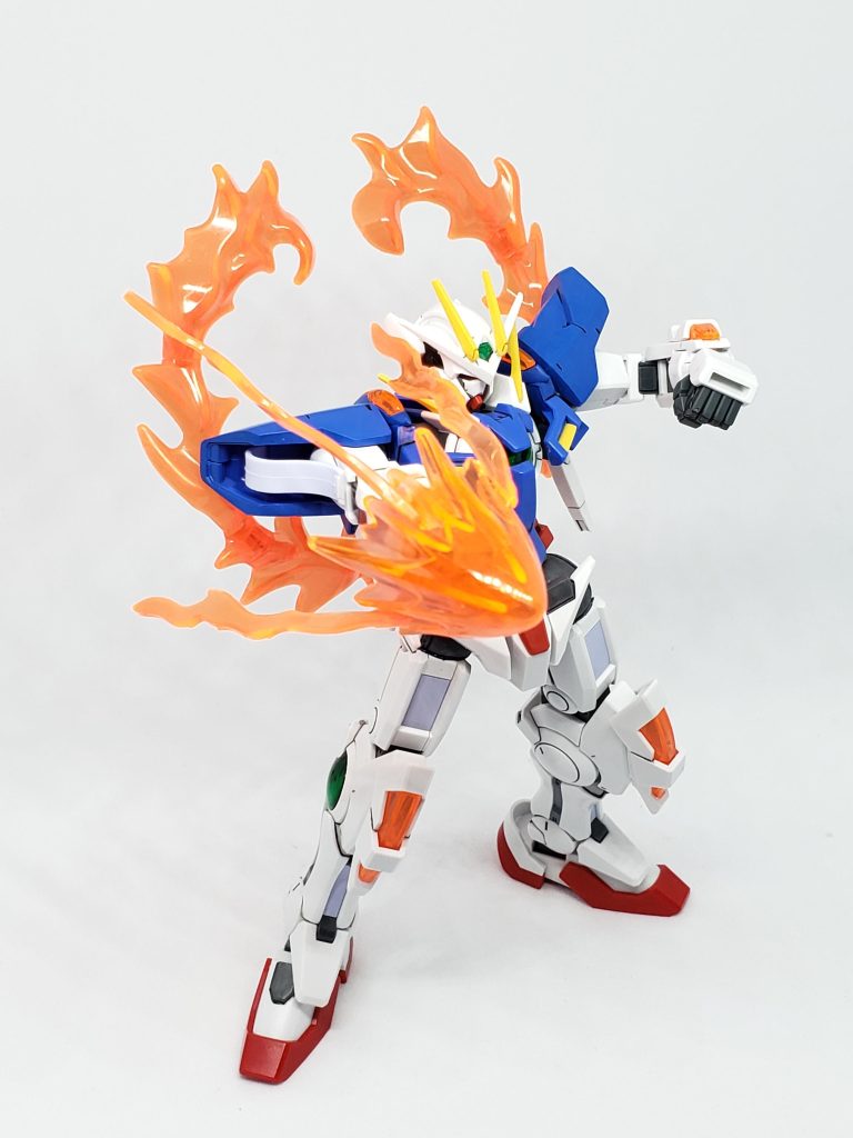 起死回生の燃える鉄拳‼️ バーニング❗エクシア❗パン～チ👊💥  🤣