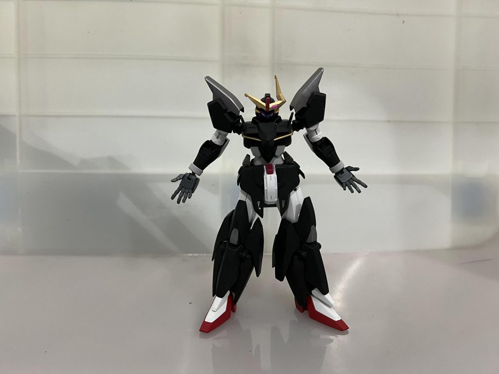 ガンダムテルティウムの、完全に侵食されてMA前の状態になる前のオリジナルモードGundam Tertium 的原始模式,還沒有完全侵食變成MA前狀態Gundam Tertium's original mode, before it is completely eaten away and turned into a pre-MA state