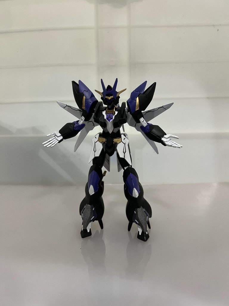 巨大MAから脱走した最終決戦兵器「ブラックホール・アルスガンダム」は、見た目は普通で特別な装備や武装も無いが、その真の実力とは？從巨大MA脫出來的最終決戰兵器,[黑洞阿爾斯高達],看起來平平無其沒有任可的裝備和武器,但真正的能力到底是什麼呢?The final battle weapon that escaped from the giant MA, [Black Hole Alus Gundam], looks ordinary and has no special equipment or weapons, but what is its real ability?