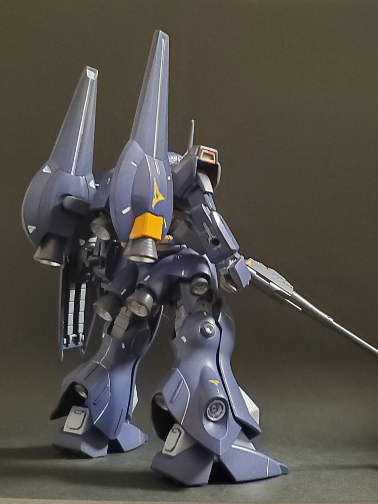 rear view~👀🎵肩のトゲトゲが無くなり少々マイルドなケンプファーになった気がします😌✨今回も色々と装備、パーツを用意したので紹介させて頂きます😊🎶