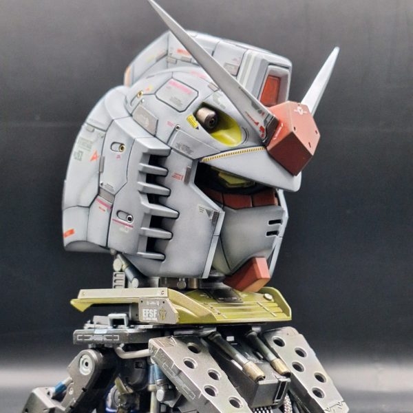 なんちゃってRG”ガンダムヘッド”