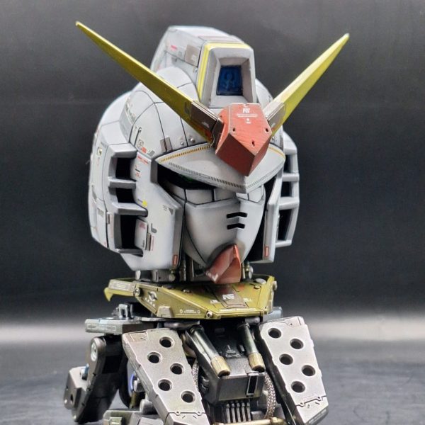 なんちゃってRG”ガンダムMk-Ⅱ”ヘッド