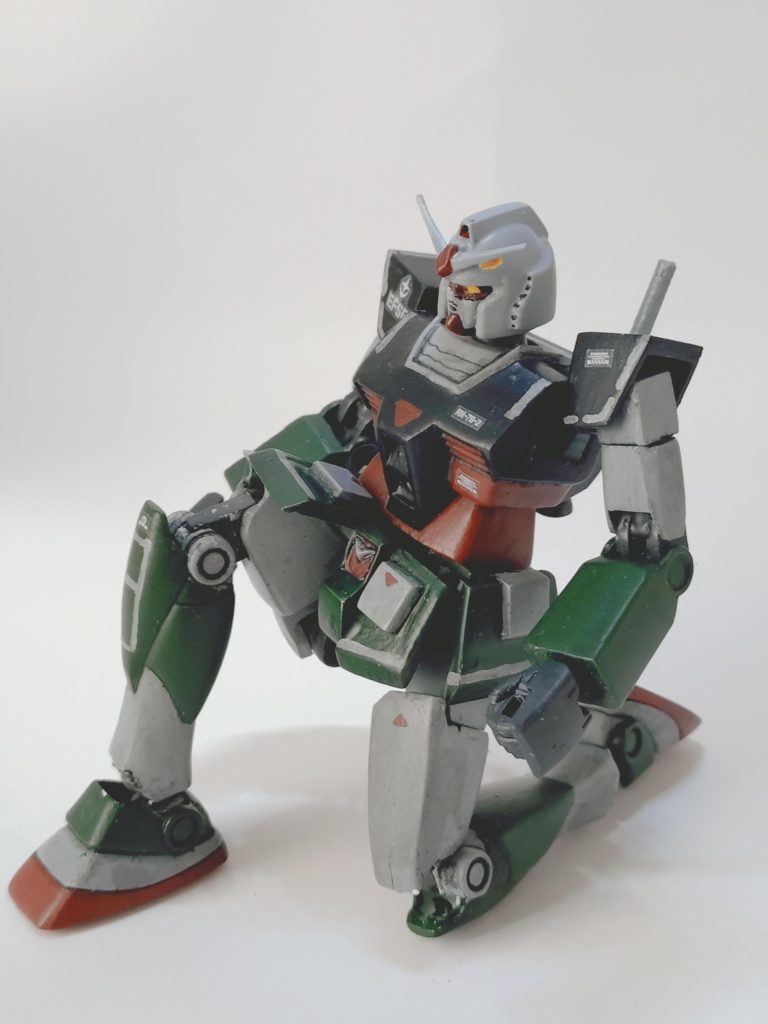 膝立ちもバッチリ!足もよく上がるようになりました。