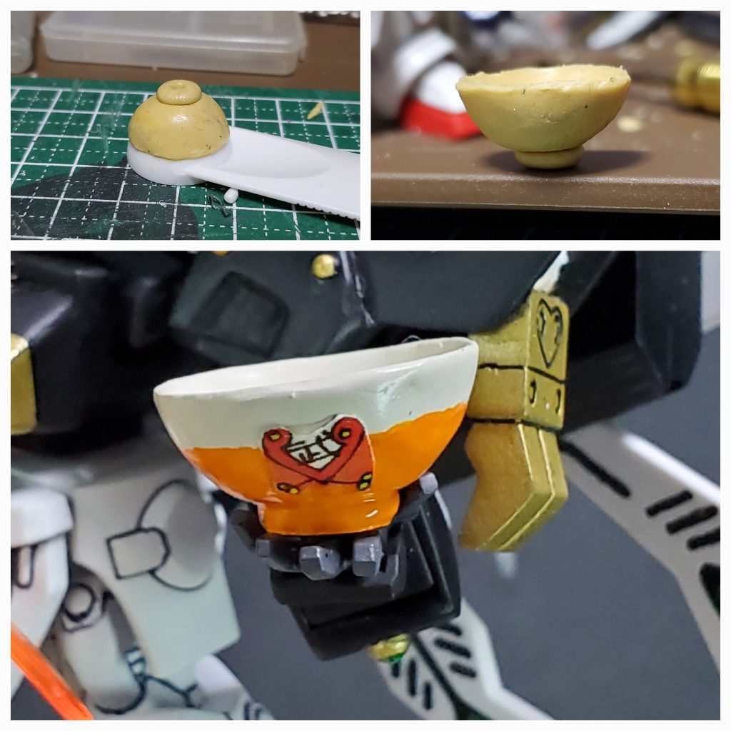 どんぶりも作りました。