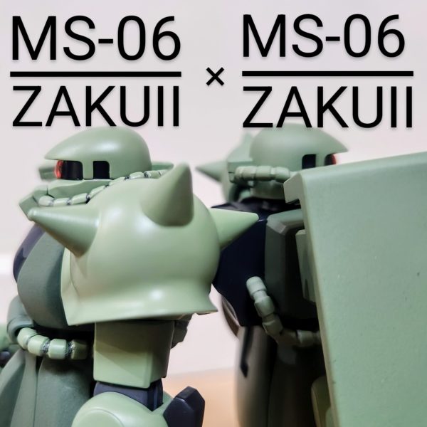 HGザクII×ザクII