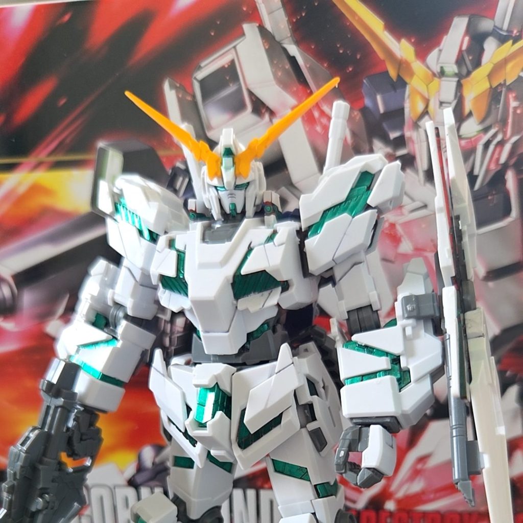 HGUC1/144 ユニコーンガンダム（NT-D覚醒Ver塗装）｜ワカメさんの