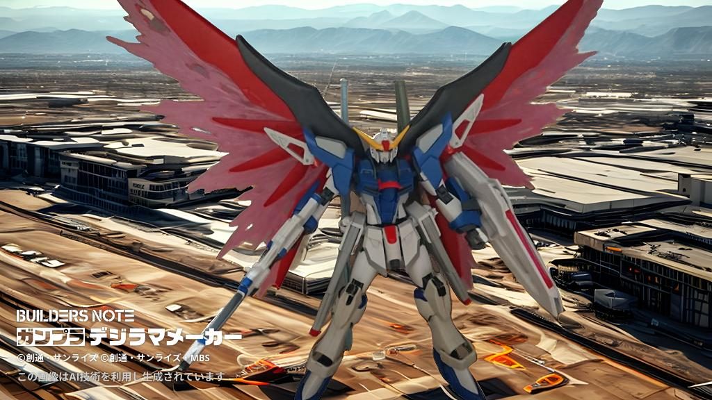 デスティニーガンダムぽっいライフリ–2枚目/制作者：kaiha