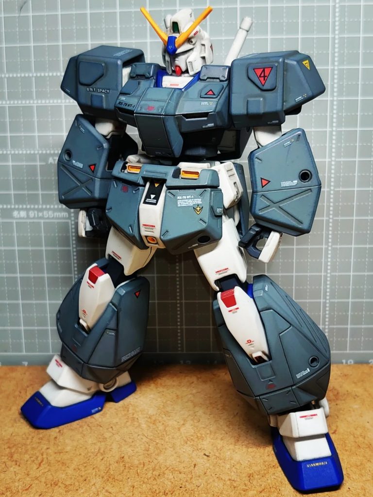 チョバム装着時。色変をして少し情報足してみました。