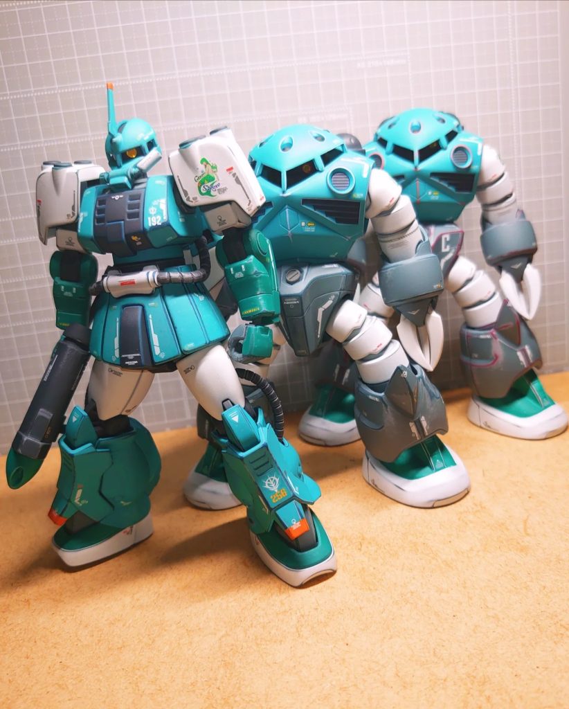 ジオン 水泳部 1–7枚目/制作者：ガケフチ