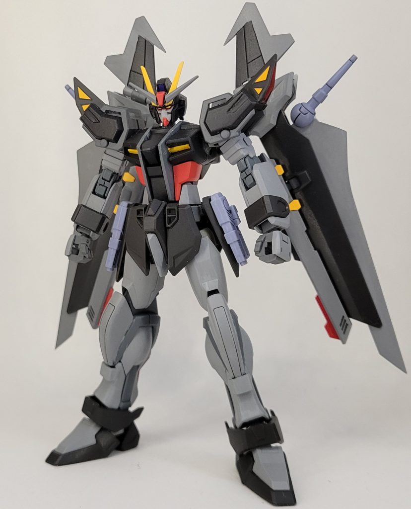 HGCE風　ストライクノワールガンダム–2枚目/制作者：@rezonesu