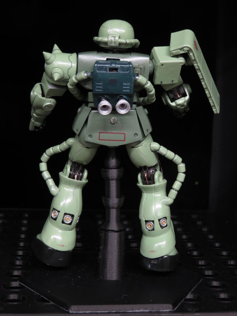 下肢のサブ スラスター も新設しました