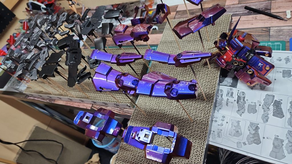 サイコガンダムMkⅡ　分光性塗料ver–3枚目/制作者：ガッシャ丸