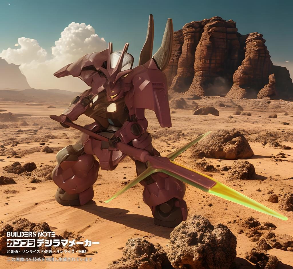 グエル専用ディランザ–2枚目/制作者：ガンドゥム