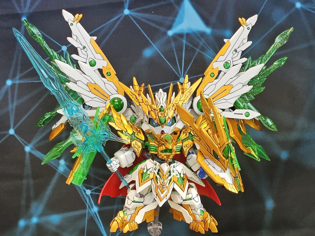 ドラゴンフォース 宿る龍の力を解放。胸当てを龍賢劉備のものに変更 急に金色が増したようにも見える…。