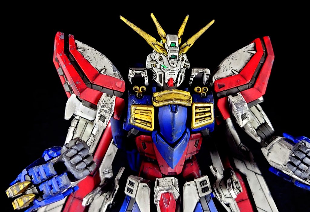 頭部バルカン/胸部マシンキャノン数少ないゴッドの飛び道具。どのくらい使ってたかはよく覚えてないのですがマシンキャノンはドラゴンガンダム戦で使い結構な威力があるように見えました。