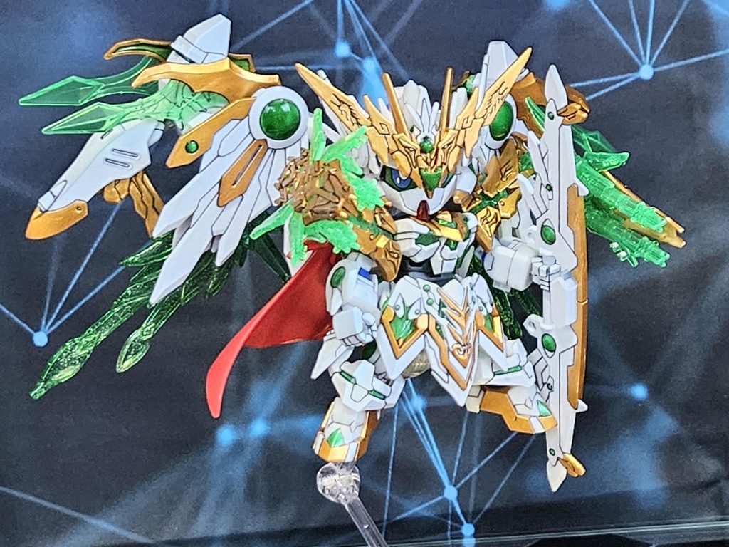 ユニコーンの万賢龍盾→リフレクトガンビット+GNツインガンビット装備