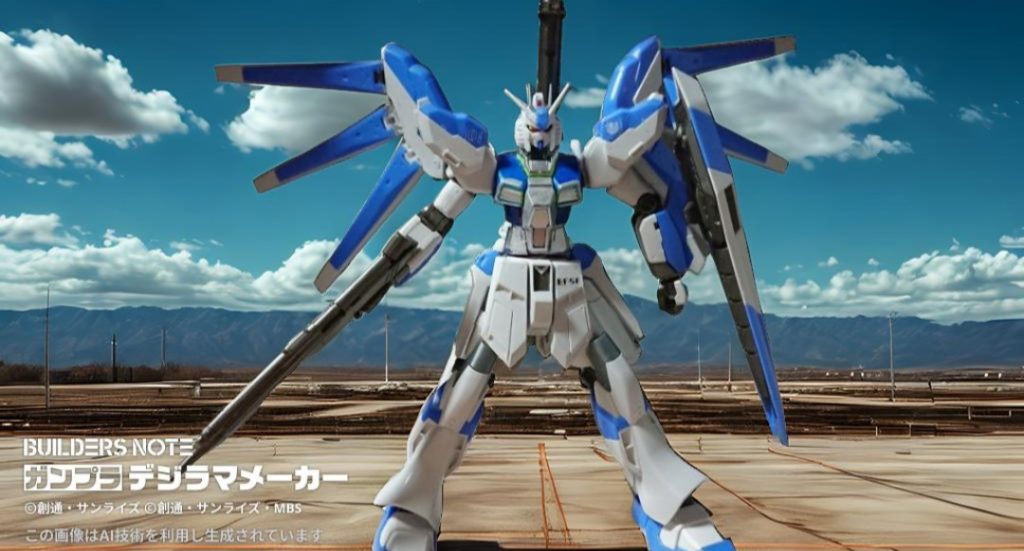 ベースガンダム＋ハイニューガンダム–2枚目/制作者：kaiha